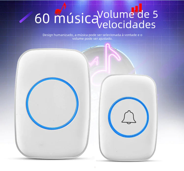 Wireless Home Doorbell with Remote Control System