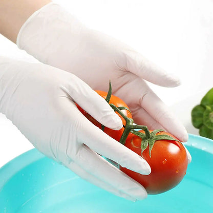 Clear Vinyl Disposable Gloves Medium